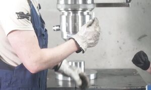 Can a 300 Ton Press Weld Metal Without Heat