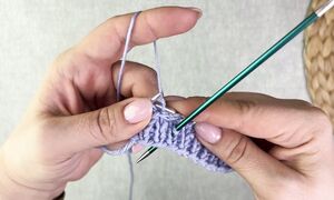 Выглядит ДОРОГО, вяжется ЛЕГКО! Красивый и простой узор для пледа