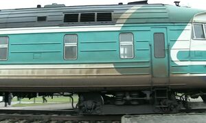 Дизель-поезд ДР1А-229 на ст. Тюри _ DR1A-229 DMU at Türi station