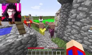 ՄԵՐ ԳՅՈՒՂԸ ՇՐՋԱՓԱԿԵԼ ԵՆ 100 ԳՅՈՒՂԱՑԻՆԵՐ!? Arm Zone Minecraft Hayeren