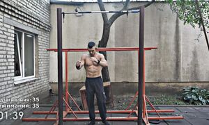Максимум Подтягиваний и Отжиманий за 5 Минут! Челлендж Дениса Семенихина #DSRanking