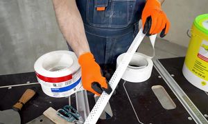 Шпатлевка стен и потолка под покраску. #32