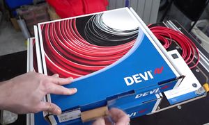 Ремонт на балконе  Ошибки монтажа теплого пола. #37