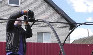 Теплица своими руками! Жена и тёща просто в восторге!