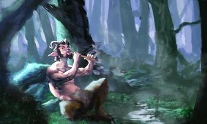 Развратный спутник бога - Сатир