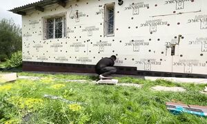 ✅ СУПЕРЛЕГКАЯ, БЫСТРАЯ И КРАСИВАЯ ОТДЕЛКА ФАСАДА СВОИМИ РУКАМИ  КАК СДЕЛАТЬ ФАСАД  ХАУБЕРК