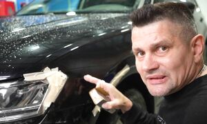 УБРАТЬ глубокую ЦАРАПИНУ без перекраски. Быстрый способ