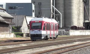 Рельсовый автобыс 620M-016 на ст. Мариямполе / 620M-016 railcar at Marijampole station