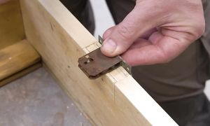 EXTREMELY WORMED CABINET RESTORATION