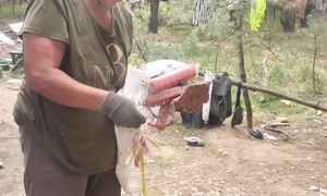 Люди свалки, готовим ужин с Леной. Витёк мусорщик