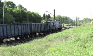 Электровоз ET22-1166 близ ст. Рожки / ET22-1166 near Rozki station