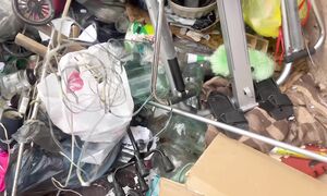 Чудо мусорный контейнер, часть 2 Витёк мусорщик