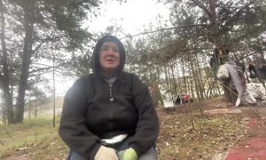 Жители Минской свалки. Лена часть13  Витек мусорщик