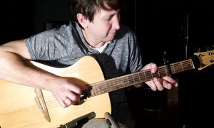 Москва слезам не верит или фингерстайл на три пальца