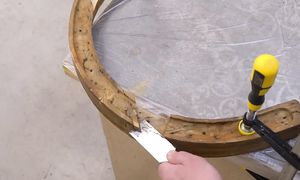 I restored a strange chair from Russian warship