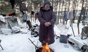Люди свалки, день рождение Дениса, подарок Лены. Витя мусорщик