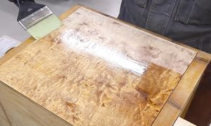 I restored a cute Art Deco nightstand