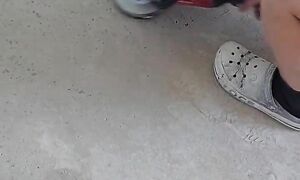 Никто так еще не делал. Новый способ шлифовки бетона