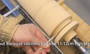 I restored 300 year old CORNER CABINET with secret compartments