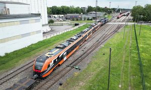 Первый электропоезд Škoda 21Ev в Эстонии _ First Škoda 21Ev EMU in Estonia