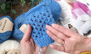 Пришло вдохновение с новой пряжей. Столько хочется всего связать.