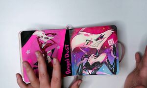 Обзор скетчбука Хазбин Отеля