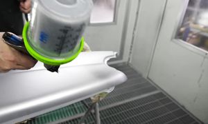 Как покрасить незаметным переходом, курсы автомаляра ОНБ