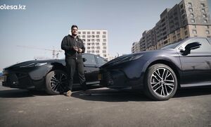 CAMRY 80 2.5 гибрид vs бензин  Тест-драйв + 10 отличий от китайской версии  Kolesa.kz