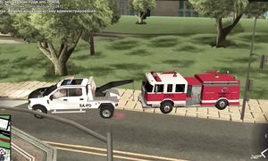 УГОНЯЮ МАШИНЫ в GTA SAMP на ЭВАКУАТОРЕ