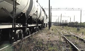 Тeпловоз_2ТЭ116 1259 и дрезины АДМ1 2TE116 1259 and ADM1 1901 132