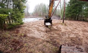 Finishing the pond shores - Neighbour's pond Ep.3