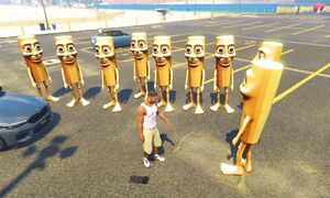 ФРАНКЛИН ТУНГ ТУНГ САХУР БАНДАСЫНА ҚОСЫЛДЫ (GTA V)