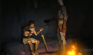 Кровь Зевса / Blood of Zeus 3 сезон 3 серия озвучка LE-Дубляж