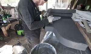 Первый в мире ПАМЯТНИК из пенопласта своими руками! Сэкономил кучу денег!