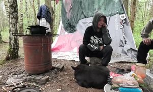 ЛЮДИ ЛЕСА, ЖИЗНЬ ПОСЛЕ СНОСА. МУСОРЩИК.