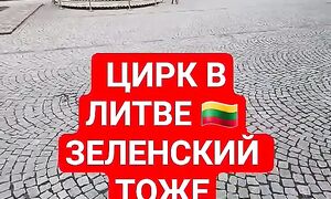ЦИРК В ЛИТВЕ ???????? ЗЕЛЕНСКИЙ ТОЖЕ ???????? #lithuania #литва #alytus #kaunas #vilnius #юмор #работа #европа