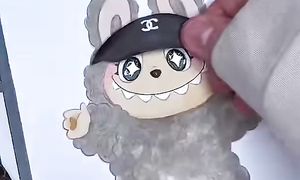 Нарисовала себя в стиле ЛАБУБУ