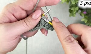 Никогда НЕ ВИДЕЛА такой КРАСОТЫ! ПОТРЯСАЮЩИЙ узор спицами.