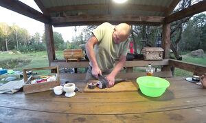 АМУРЫ как ПОРОСЯТА , ПОЙДУТ на БАЛЫК. ТИХАЯ ЖИЗНЬ ЧЕЛОВЕКА СРЕДИ ЛЕСА. №359