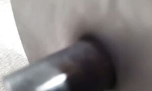 HYDRAULIC PRESS AGAINST URANIUM PROJECTILE