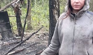 Кто спалил дом юли и сделал ее 100% бомжом. Мусорщик. #лесной #леснойгородок