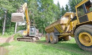 Grading and Moving Boulders - My Homestead Ep.16