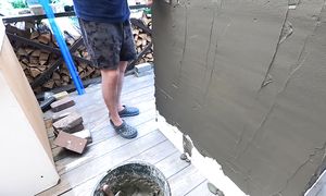 Хозблок своими руками САРАЙ ИЗ ПЕНОПЛАСТА!