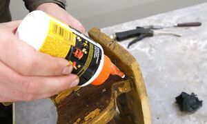 Surprisingly complicated restoration of a tiny stool