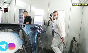 С таким учителем всё получтся! Обучение на автомаляра школа ОНБ