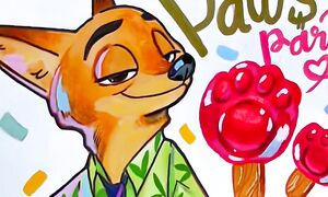 Nick Party Popper #zootopia