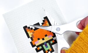 Pixel Keychain Nick Wilde #zootopia