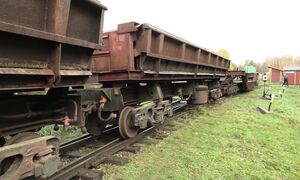 Mотовоз ЭСУ-2а-247 в Лавассааре _ ESU-2a-247 at Lavassaare museum