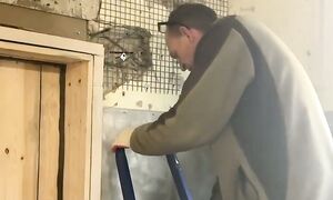 набираем сетку для армировки. Андрей Лунёв