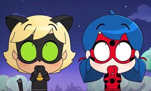 Miraculous Chibi. Эйфелева башня